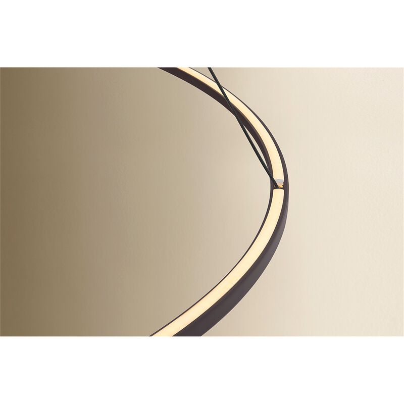 Converge Large Chandelier by Sonneman
